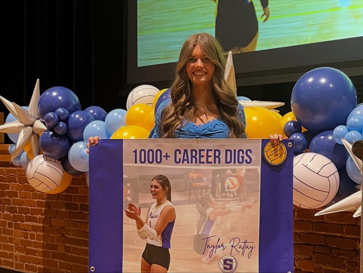 Volleyball Senior Reaches Milestone
