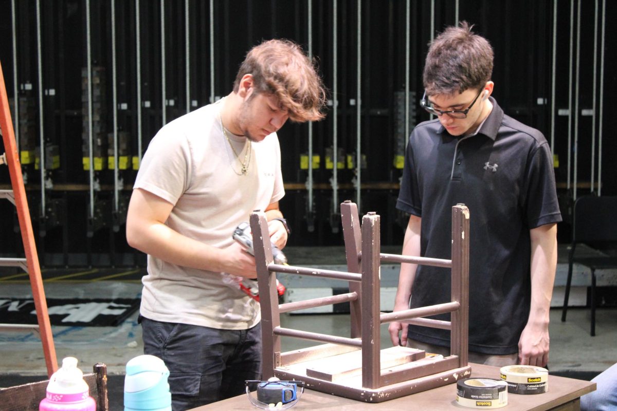 Tech Theatre Works Hard Behind the Scenes
